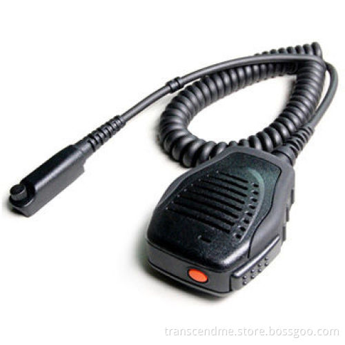 Speaker Microphone with Emergency Button on Top